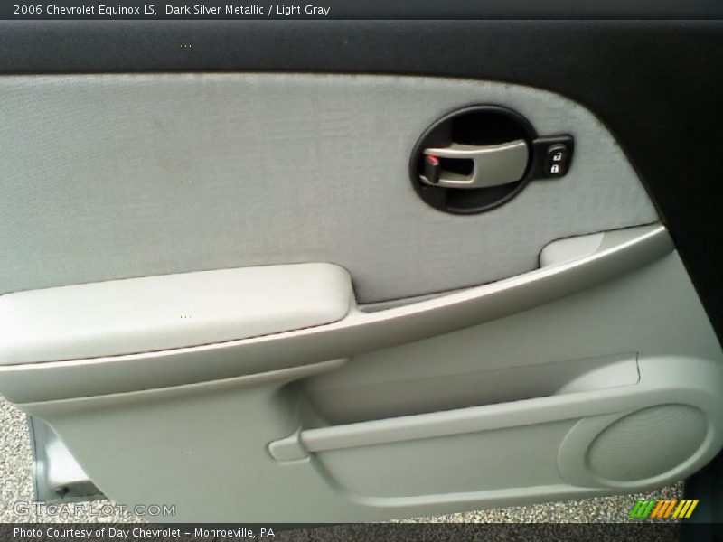 Dark Silver Metallic / Light Gray 2006 Chevrolet Equinox LS