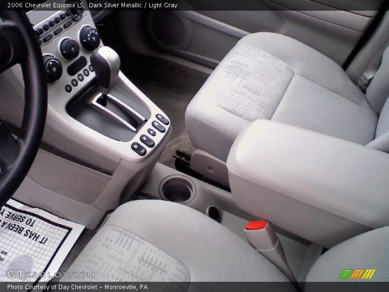 Dark Silver Metallic / Light Gray 2006 Chevrolet Equinox LS