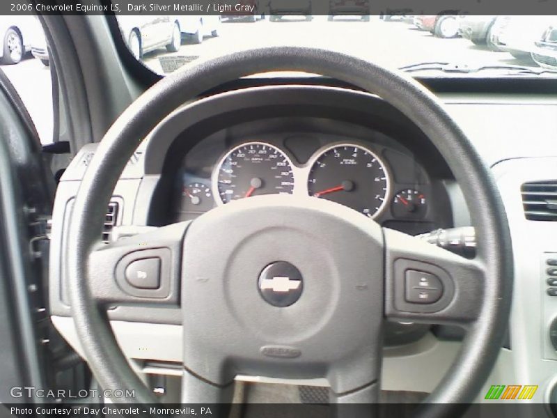 Dark Silver Metallic / Light Gray 2006 Chevrolet Equinox LS
