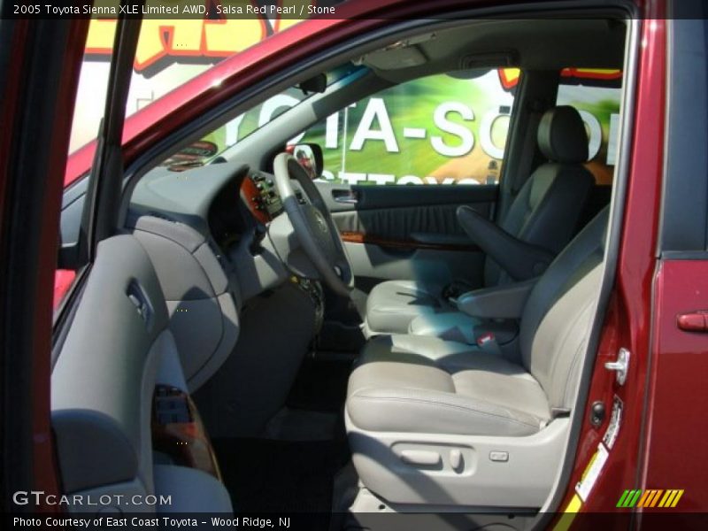 Salsa Red Pearl / Stone 2005 Toyota Sienna XLE Limited AWD