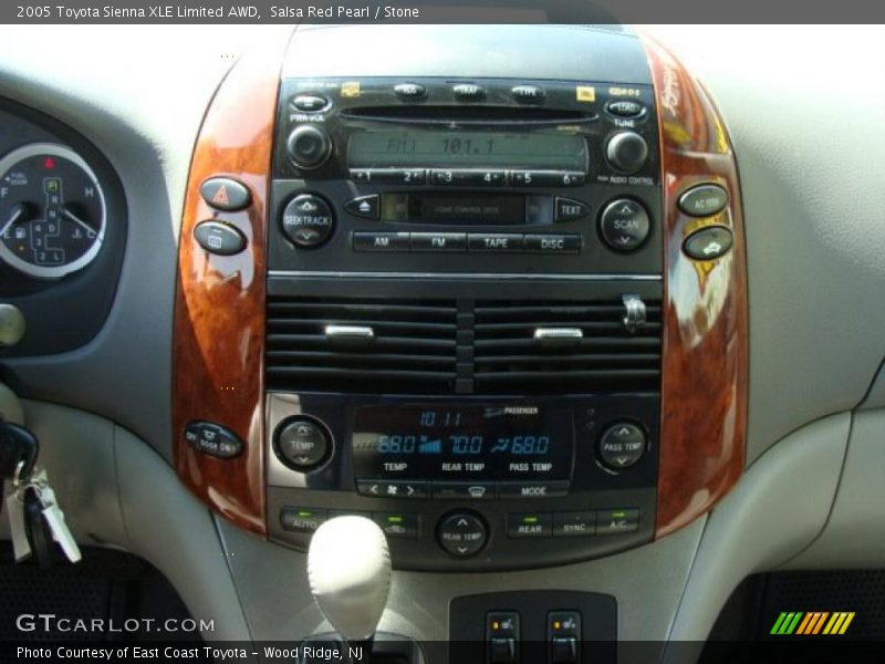 Salsa Red Pearl / Stone 2005 Toyota Sienna XLE Limited AWD