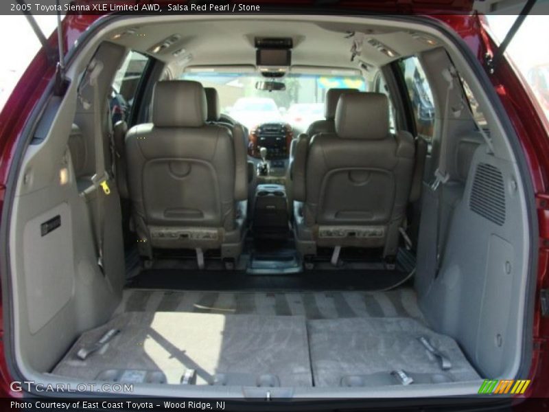 Salsa Red Pearl / Stone 2005 Toyota Sienna XLE Limited AWD