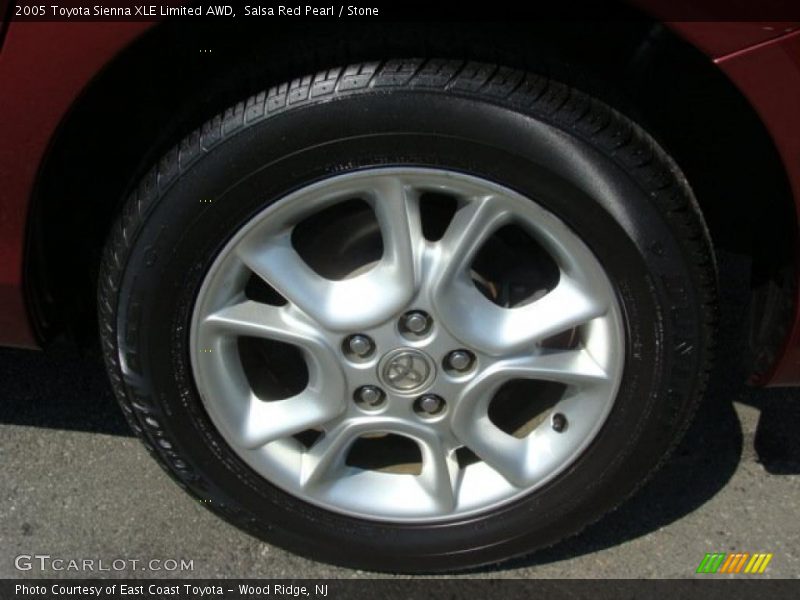 Salsa Red Pearl / Stone 2005 Toyota Sienna XLE Limited AWD