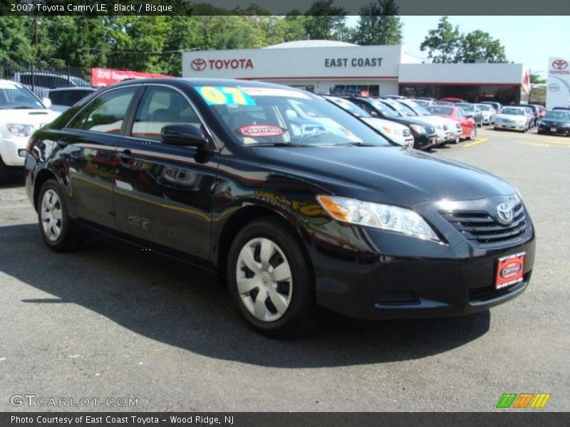 Black / Bisque 2007 Toyota Camry LE