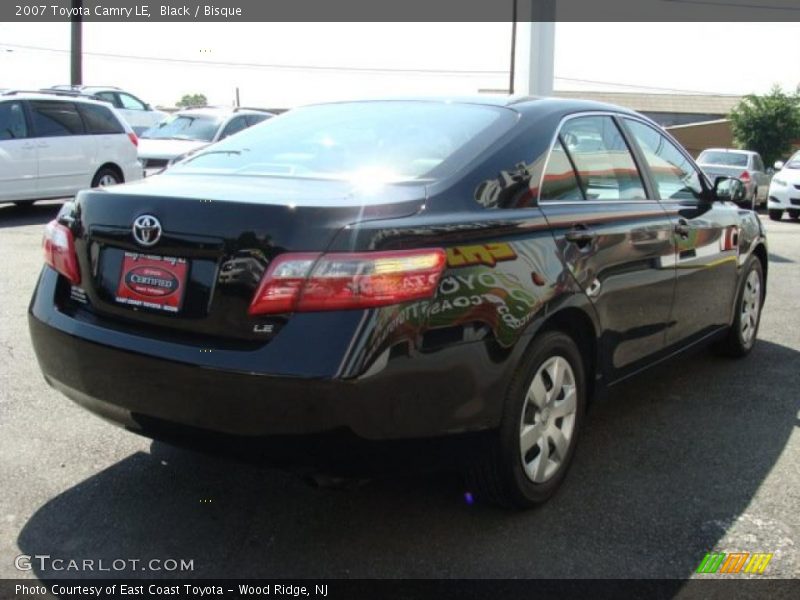 Black / Bisque 2007 Toyota Camry LE