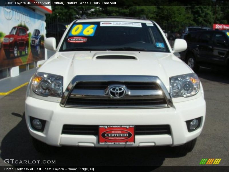 Natural White / Dark Charcoal 2006 Toyota 4Runner Sport Edition