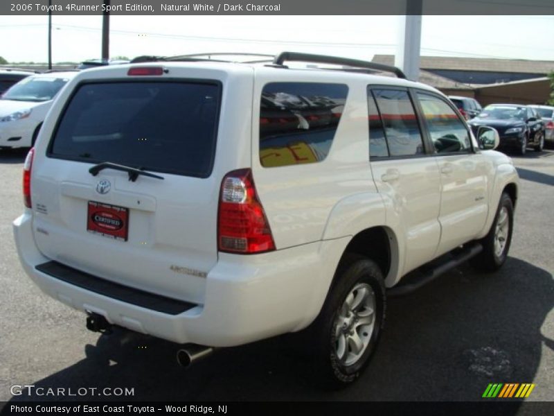 Natural White / Dark Charcoal 2006 Toyota 4Runner Sport Edition