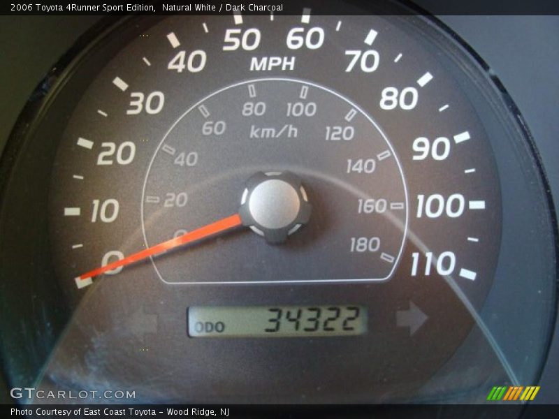 Natural White / Dark Charcoal 2006 Toyota 4Runner Sport Edition