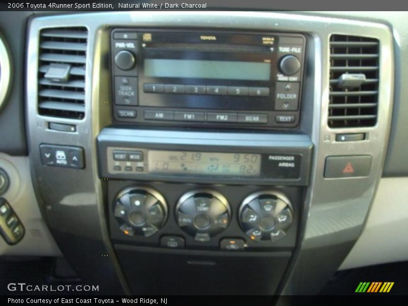 Natural White / Dark Charcoal 2006 Toyota 4Runner Sport Edition