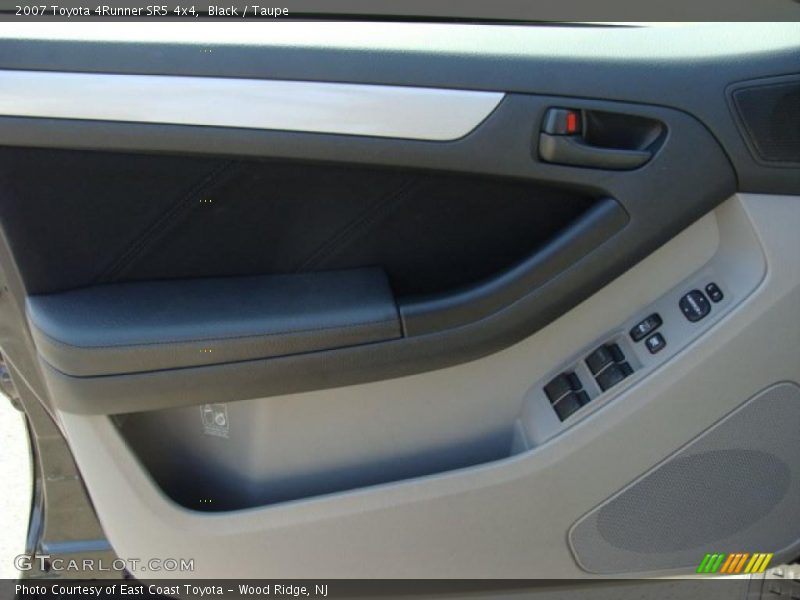 Black / Taupe 2007 Toyota 4Runner SR5 4x4