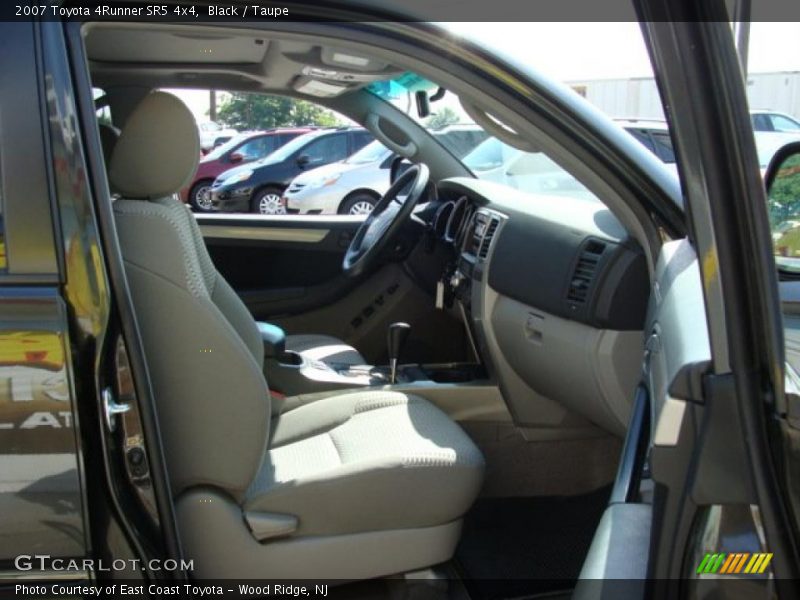 Black / Taupe 2007 Toyota 4Runner SR5 4x4