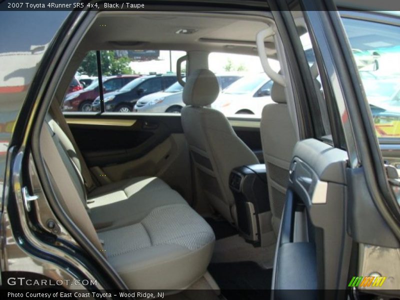 Black / Taupe 2007 Toyota 4Runner SR5 4x4