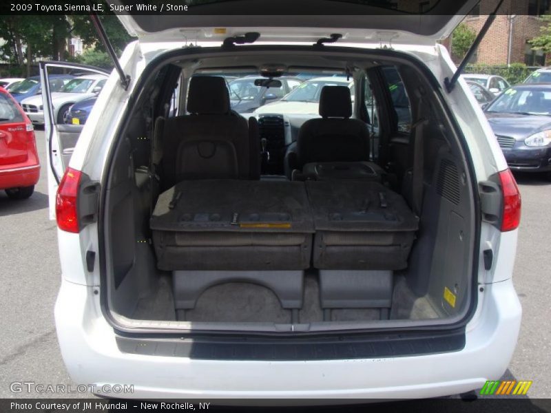 Super White / Stone 2009 Toyota Sienna LE