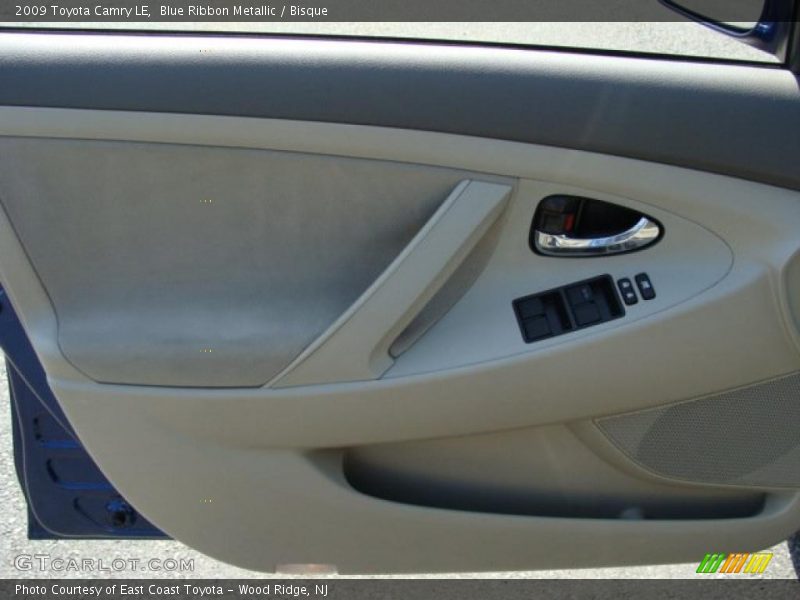 Blue Ribbon Metallic / Bisque 2009 Toyota Camry LE