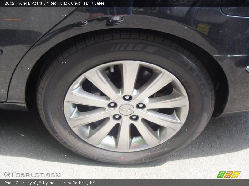 Black Onyx Pearl / Beige 2009 Hyundai Azera Limited