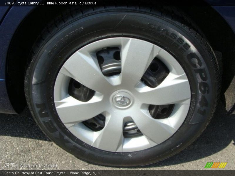 Blue Ribbon Metallic / Bisque 2009 Toyota Camry LE