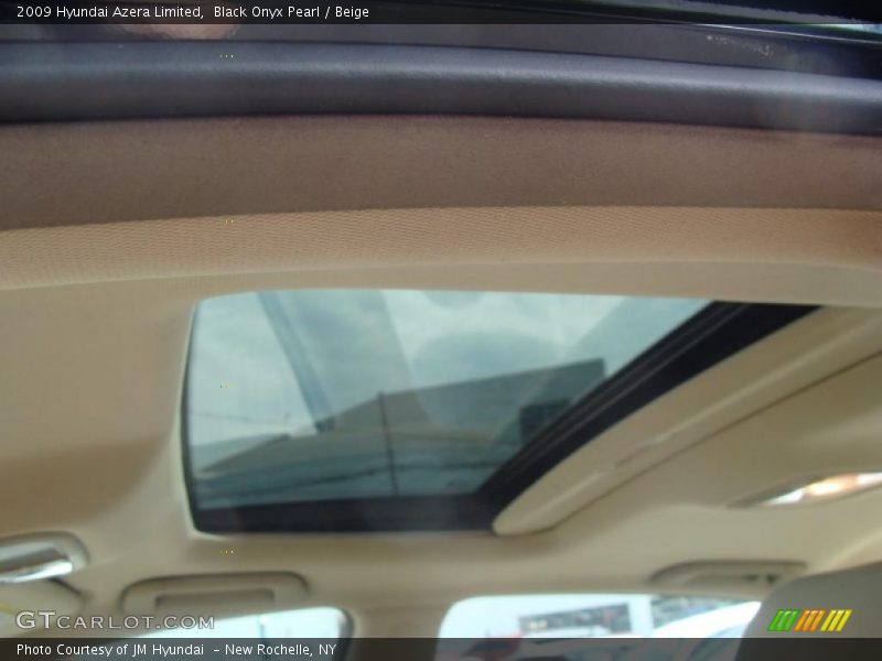 Black Onyx Pearl / Beige 2009 Hyundai Azera Limited