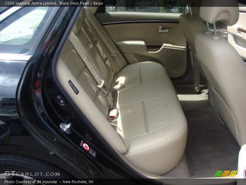 Black Onyx Pearl / Beige 2009 Hyundai Azera Limited