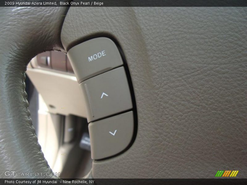 Black Onyx Pearl / Beige 2009 Hyundai Azera Limited