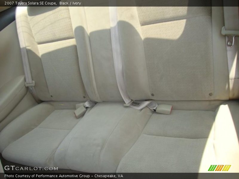 Black / Ivory 2007 Toyota Solara SE Coupe