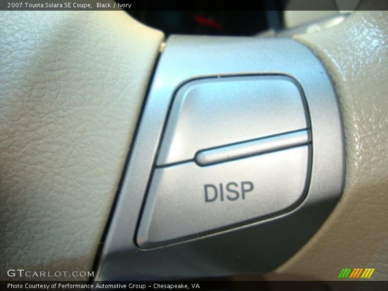 Black / Ivory 2007 Toyota Solara SE Coupe