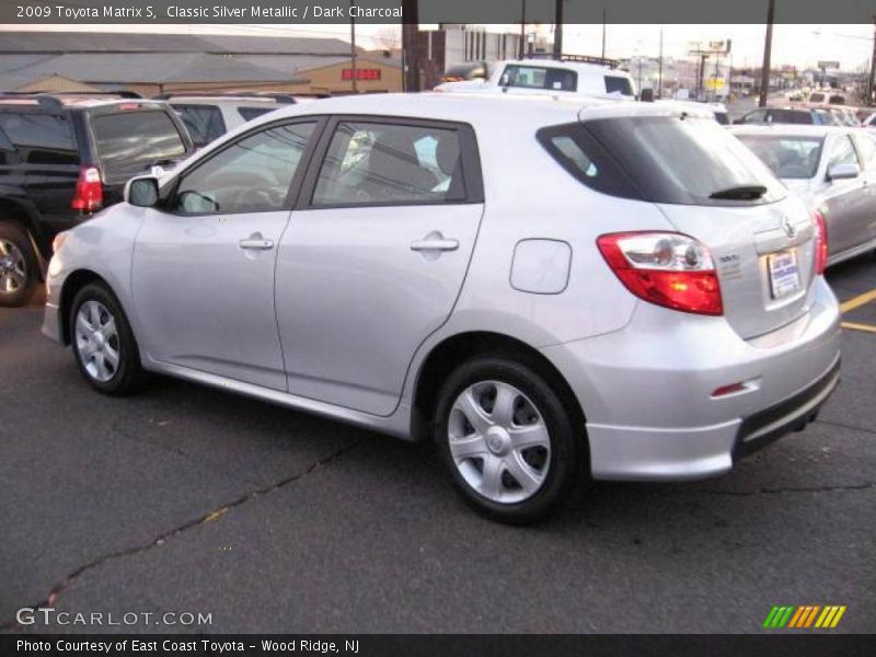 Classic Silver Metallic / Dark Charcoal 2009 Toyota Matrix S