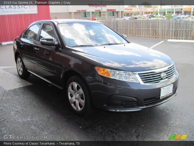 Platinum Graphite / Gray 2010 Kia Optima LX