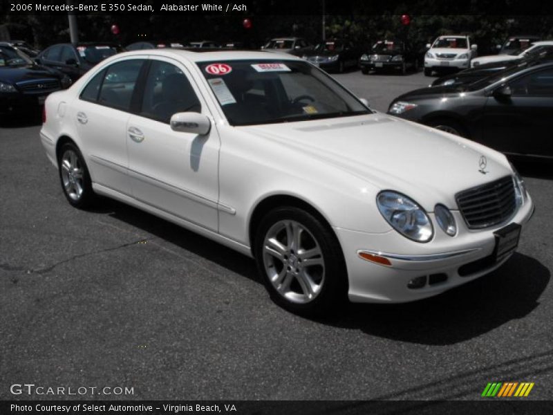 Alabaster White / Ash 2006 Mercedes-Benz E 350 Sedan