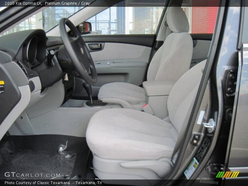 Platinum Graphite / Gray 2010 Kia Optima LX