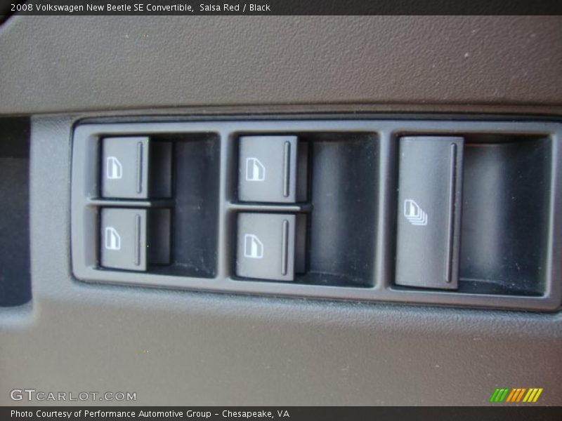 Salsa Red / Black 2008 Volkswagen New Beetle SE Convertible