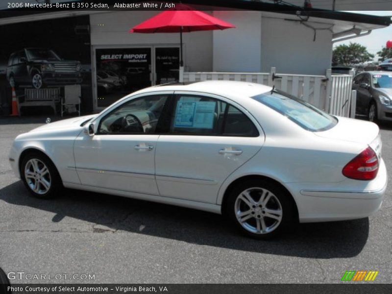 Alabaster White / Ash 2006 Mercedes-Benz E 350 Sedan