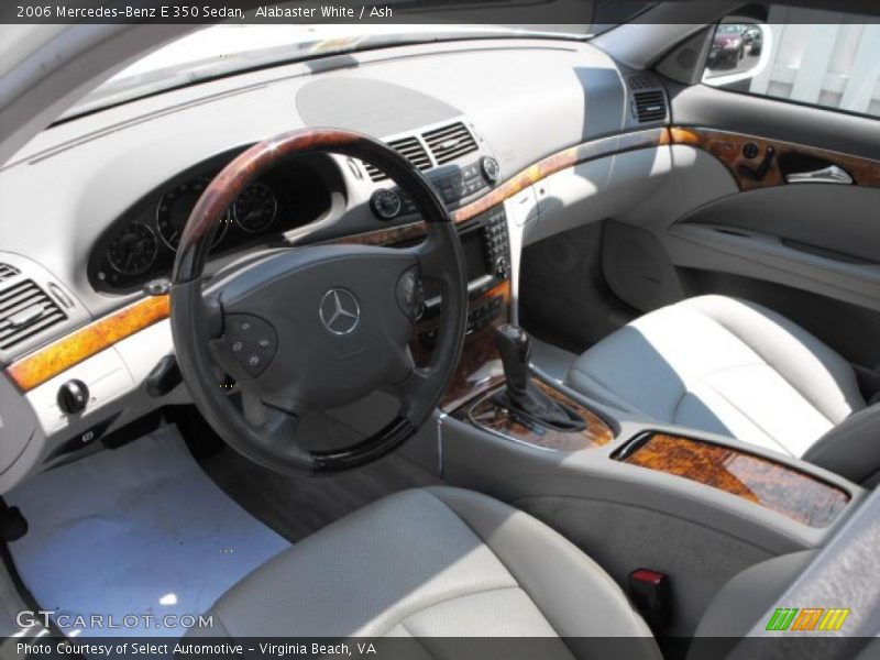 Alabaster White / Ash 2006 Mercedes-Benz E 350 Sedan