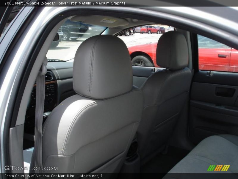 Silver Frost Metallic / Medium Graphite 2001 Mercury Sable LS Sedan