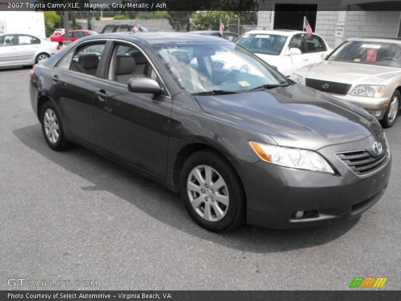 Magnetic Gray Metallic / Ash 2007 Toyota Camry XLE