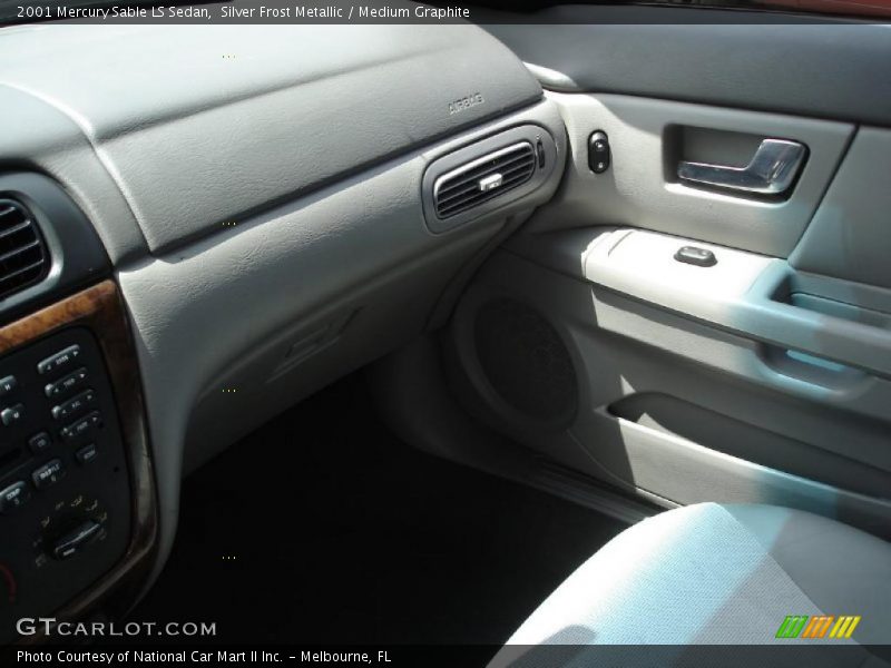 Silver Frost Metallic / Medium Graphite 2001 Mercury Sable LS Sedan