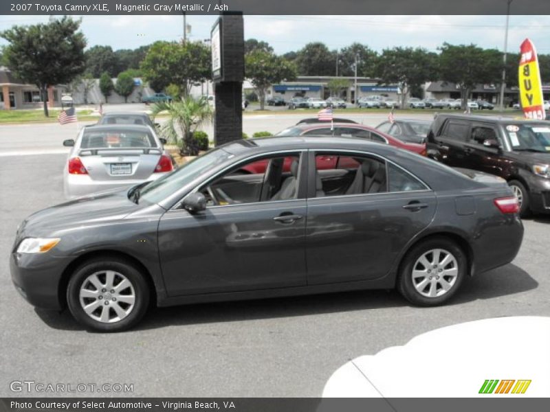 Magnetic Gray Metallic / Ash 2007 Toyota Camry XLE