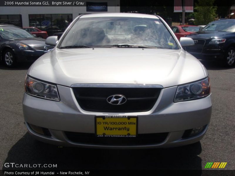 Bright Silver / Gray 2006 Hyundai Sonata GLS