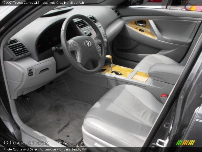 Magnetic Gray Metallic / Ash 2007 Toyota Camry XLE