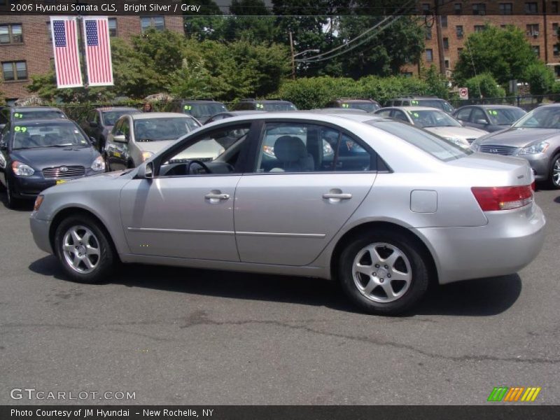Bright Silver / Gray 2006 Hyundai Sonata GLS