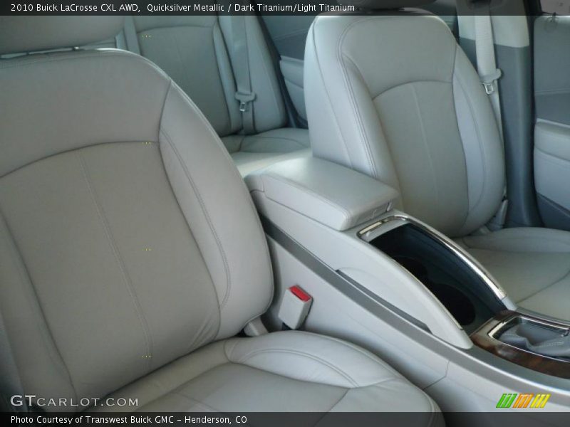 Quicksilver Metallic / Dark Titanium/Light Titanium 2010 Buick LaCrosse CXL AWD
