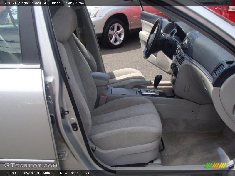 Bright Silver / Gray 2006 Hyundai Sonata GLS