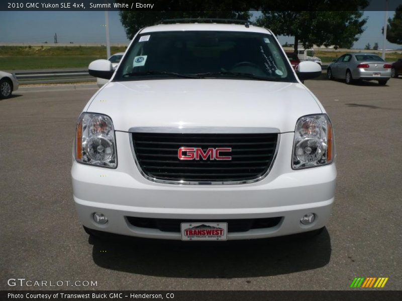 Summit White / Ebony 2010 GMC Yukon SLE 4x4