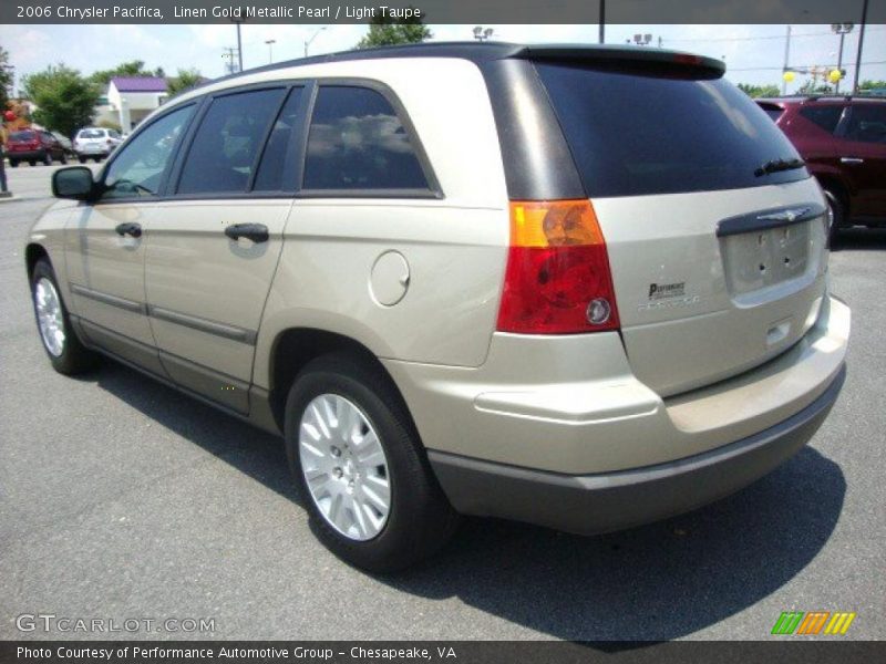 Linen Gold Metallic Pearl / Light Taupe 2006 Chrysler Pacifica
