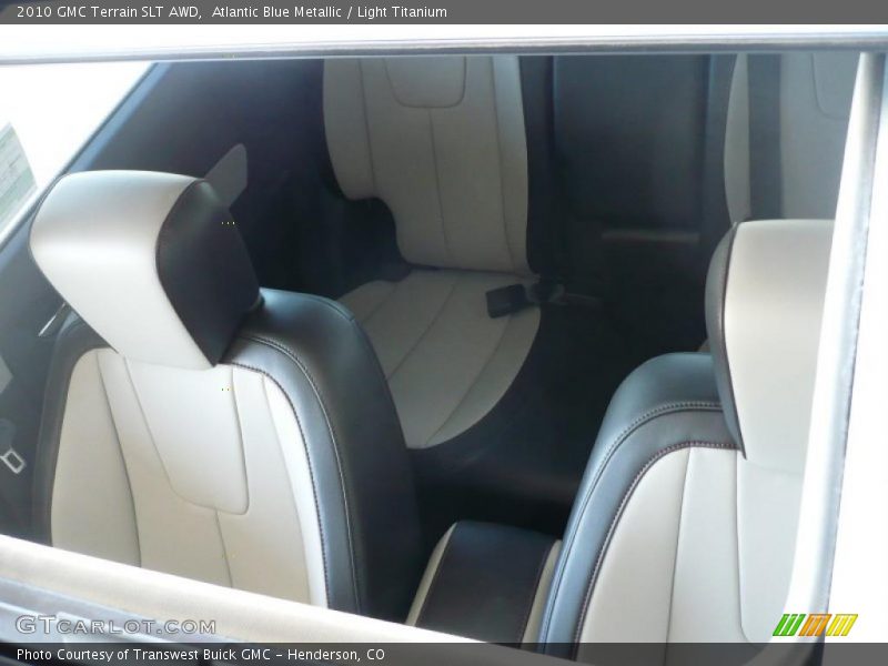 Atlantic Blue Metallic / Light Titanium 2010 GMC Terrain SLT AWD