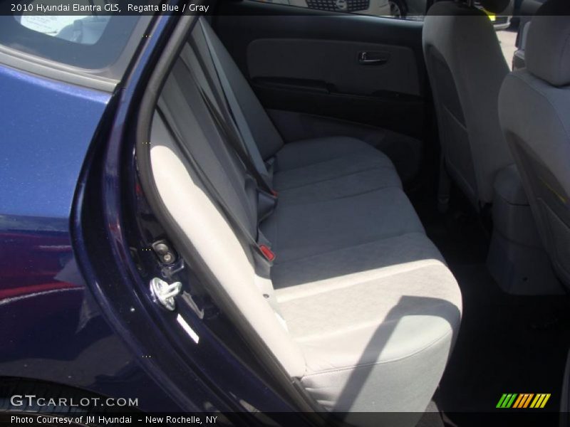 Regatta Blue / Gray 2010 Hyundai Elantra GLS