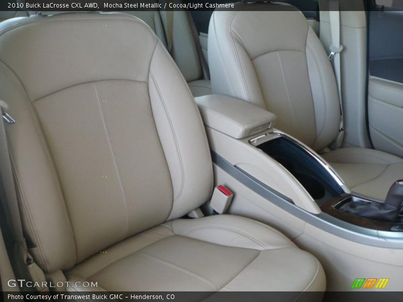 Mocha Steel Metallic / Cocoa/Light Cashmere 2010 Buick LaCrosse CXL AWD