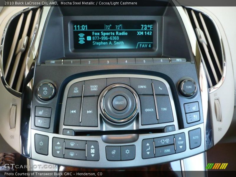 Mocha Steel Metallic / Cocoa/Light Cashmere 2010 Buick LaCrosse CXL AWD