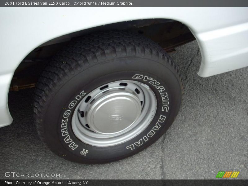 Oxford White / Medium Graphite 2001 Ford E Series Van E150 Cargo