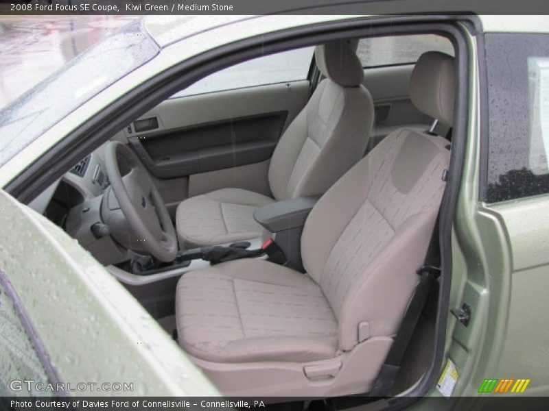 Kiwi Green / Medium Stone 2008 Ford Focus SE Coupe