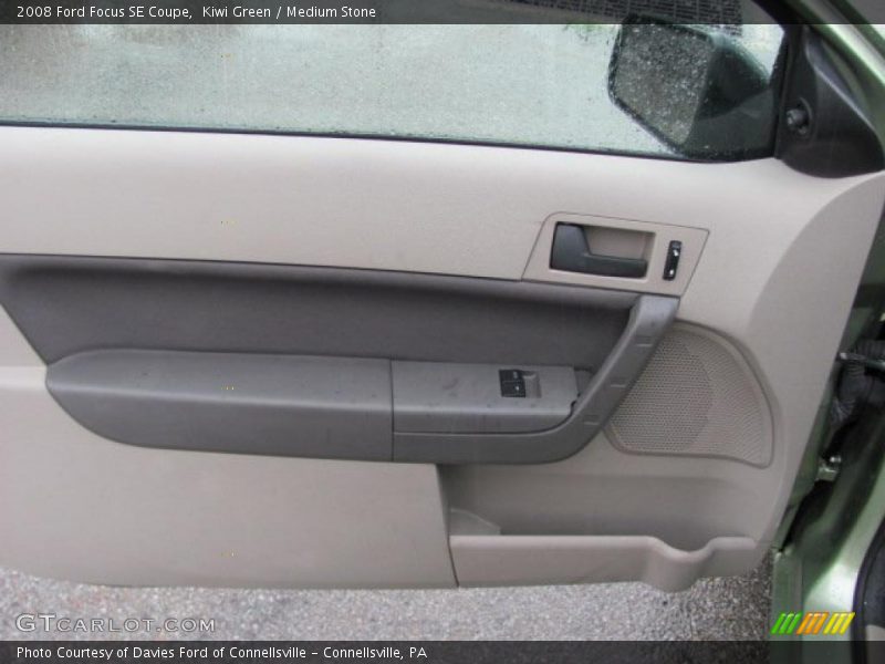 Kiwi Green / Medium Stone 2008 Ford Focus SE Coupe